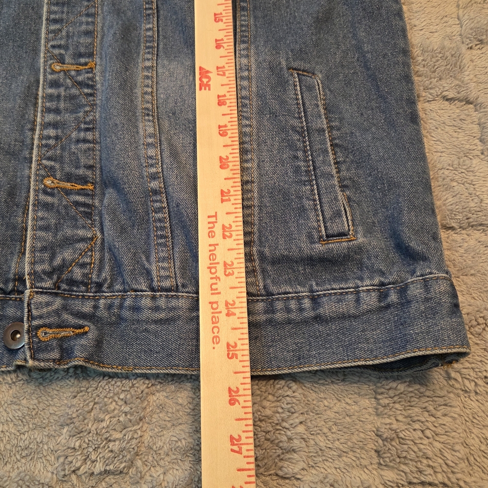 Holton Canvas Woman's XL Blue Jean Jacket - Picture 7 of 14